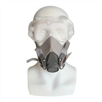 Respiratè endistriyèl mwatye figi pousyè