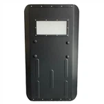 Polis Aliminyòm Anti Riot Shield Ekipman Militè Ak Yon Visyèr